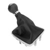 Gear Shift Knob Boot Set 5 Speed PVC Leather Durable