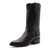 Bota Tacón Cubano Punta Oval Piel Venado 100 Original 200