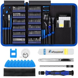 Juego de Desarmadores de Precision 145 en 1, Kit de Desarmadores para PC, Destornilladores de Precisin Kit de Herramientas para Electrnica, Porttil,  