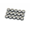 INSTSK8 King Pin Nut Set of 15 Skateboard Skateboard (Black)