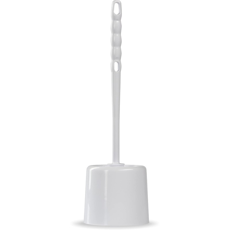 Carlisle FoodService Products 36719700 Toilet Bowl Brush with Hideaway Holder,