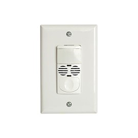 Tork NSI WOS-MN2T Dual-Tech Occupancy Sensor Wall Switch, 120/230/277V, White