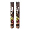 DXTKWL Red Wine Glass Grapes Refrigerator Door Handle Covers Set