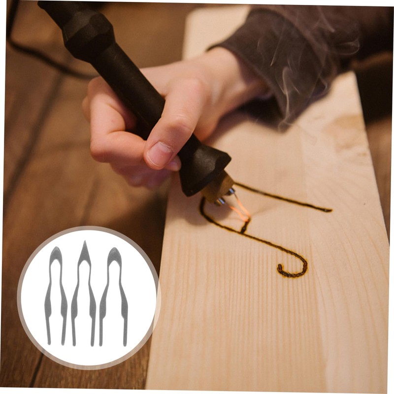 COHEALI 3pcs Wood Burning Tips Wire Nibs for Pyrography Tool