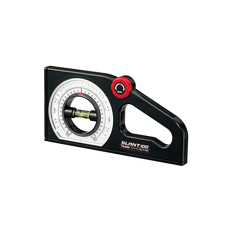 TAJIMA SLANT Angle Meter - Dual-Scale Rotary Pitch Finder with
