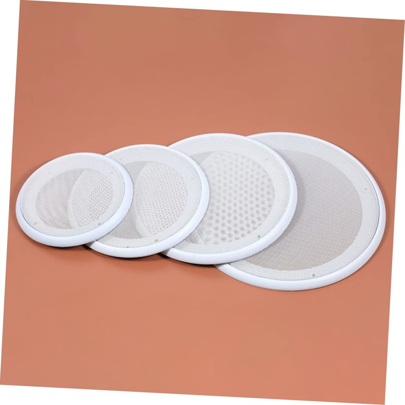 Tofficu 2Pcs Car Audio Speaker Net Durable Subwoofer Protection Mesh