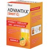 ADVANTAX Shot C, Vitaminas Complejo B + Vitamina C Efervescente,