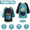 Funmo Children's Craft Smocks, Pack of 2, Waterproof Aprons for