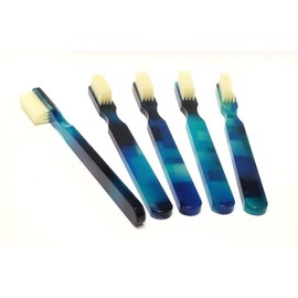 15-PACK New FUN Deep Blue Ocean Vintage Toothbrushes By Alan Stuart of New York