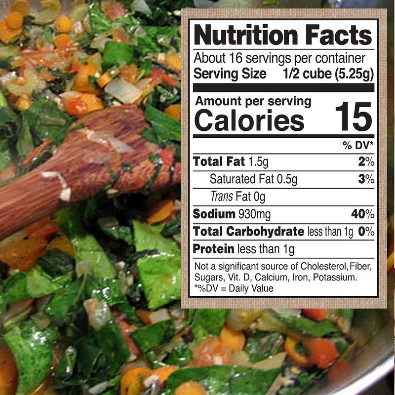 Edward & Sons Garden Veggie Bouillon Cubes - Organic Vegetable