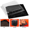 5 Pack Catering Trays with Lids Party Platters Dessert Bread