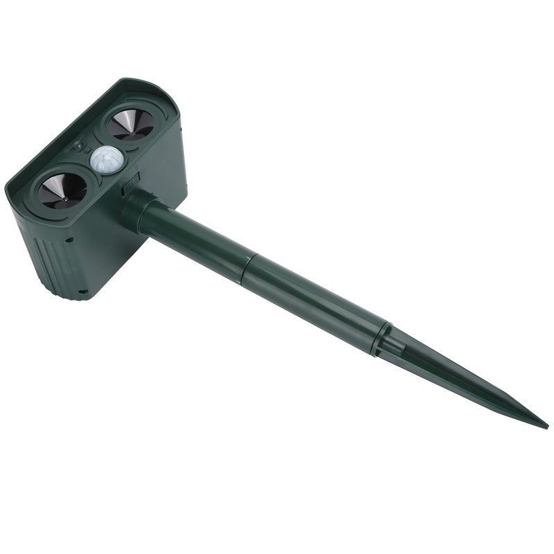 Solar Powered Ultrasonic Animal Repeller Wild Boar Cat Dog Repellent