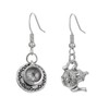 Vintage Tea Cup and Kettle Dangle Earrings Cute Teapot Teacup