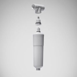 Optimal Scale Inhibitor AP341 / AP430SS T-Fitting, 1 Scale Inhibitor Filter | Whole Home Water Heater, Water Softener or point of use | Prevent Scale Accumulation and Protect Water Heaters, Pack of 1