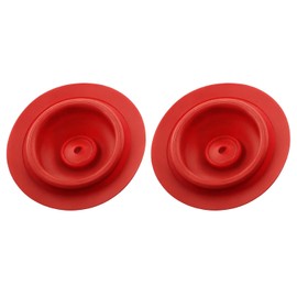 Toilet Fill Valve Cap Diaphragm for Korky 528 R528, Toilet Repair R528P2 Fill Valve Diaphragm Replace TOTO THU302 Fill Valves & Platinum & Korky QuietFILL Fill Valves - 2 Pca