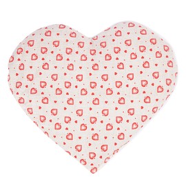 Rapeseed Cushion Heart Approx. 30 x 25 cm – Country House Love – Heat Cushion – Grain Cushion – A Charming Gift