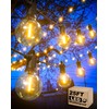 Outdoor String Lights, 25FT Patio Lights with 13 Shatterproof G40