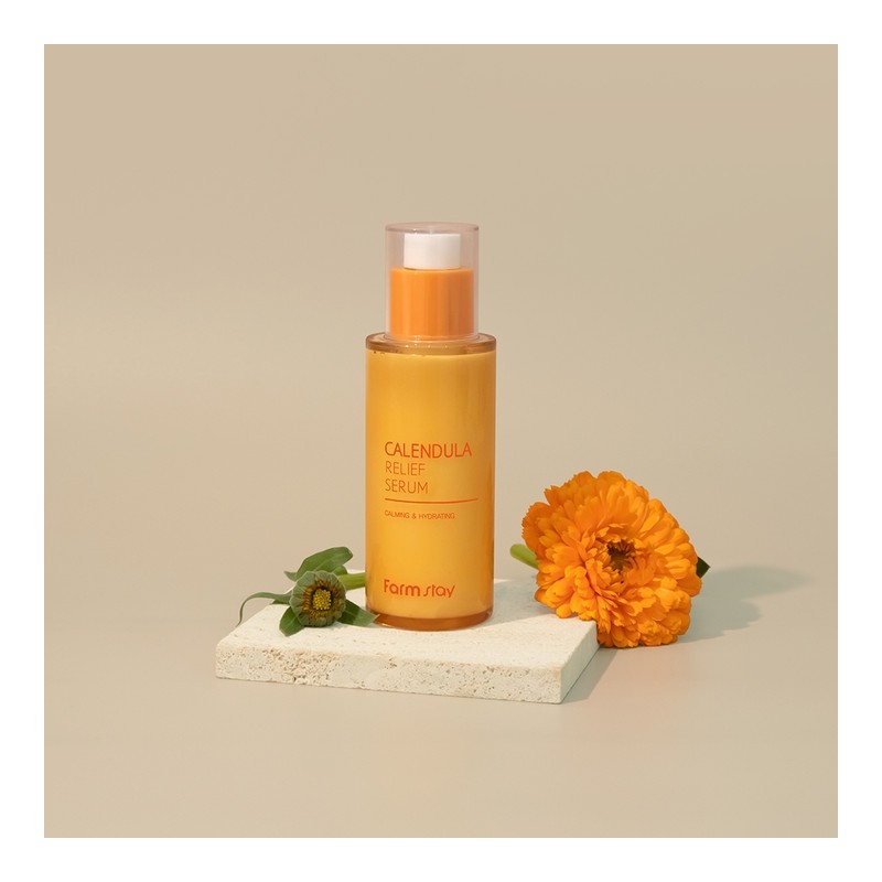 [Hypoallergenic Vegan] Skin-soothing Calendula Relief Serum / [저자극 비건] 피부진정