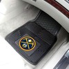 FANMATS 9251 Denver Nuggets 2-Piece Heavy Duty Vinyl Car Mat