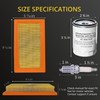 Replacement for Generac A0002074708 maintenance kit with 5W-20 Motor Oil.