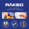 RAKSO Stainless Steel Pads Extra Fine, 2 Pads, Stainless Steel