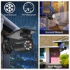 WaitScher Solar Lights Outdoor Motion Sensor IP67 Waterproof 360° Rotatable