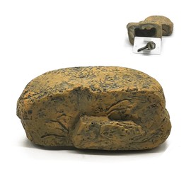 Hide a Key Outside, Keys Hiders Outside Rock Keys Hider Outdoor Fake Rock Key Hider Key Hiding Devices Holds Standard Sized Spare Keys for Garden Yard (03)