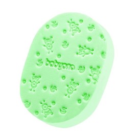 BABYONO BABY BATH SPONGE GREEN