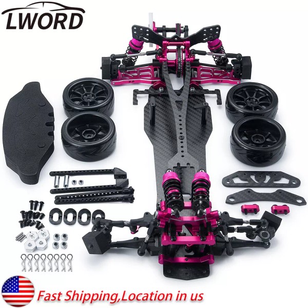 LWORD 1Set For Chassis Sakura D5S Frame Kit Remodel Belt