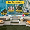 Grefinity Marine Carpet,6 FT x 18 FT Olive Green Indoor