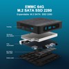 Mini PC for Intel N4020 Up To 2.8Ghz 4K 60Hz