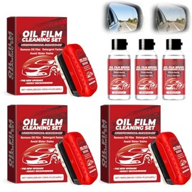Oil Film Cleaning Brush for Car Windows,Automotive Oil Film Cleaning Brush,Glass Cleaning Board,Clear Vision Glass Cleaner,Clear Vision and Enhance Driving Safety(3Pcs)