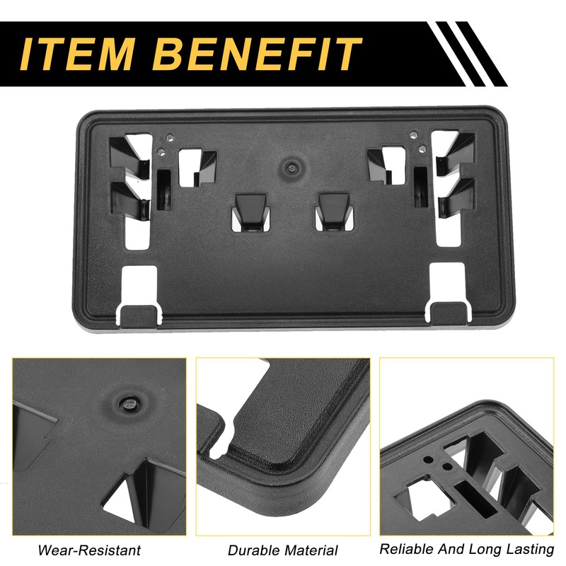 REPAIROCK License Plate Bracket for Ford F-150 2021-2023 Front Bumper