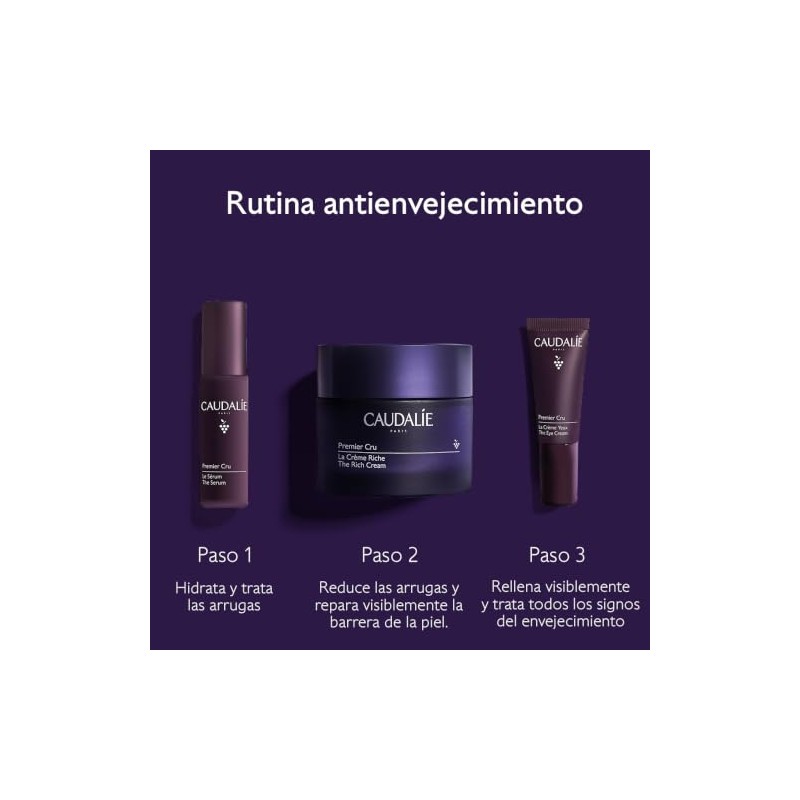 Caudalie Premier Cru Rutina Kit Antiedad y Reparadora de Barrera