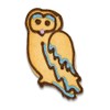 Staedter Embossing Owl Shape Cookie Cutter, Silver