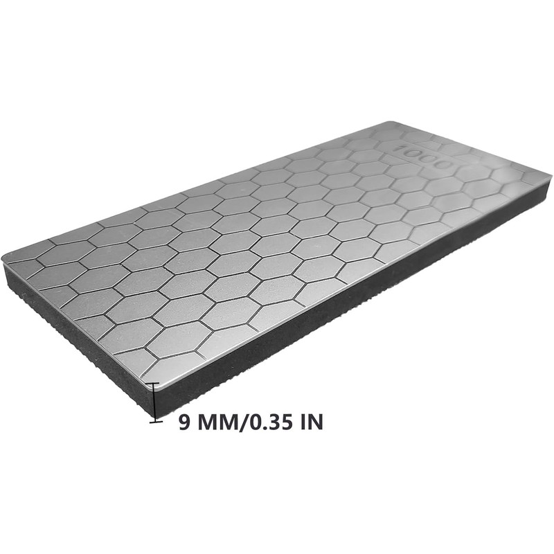 6 Pcs Diamond Sharpening Stone, 5.9×2.4×0.35 IN Diamond Sharpening Plate