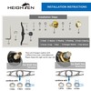 HEIGHTEN Fishing Reel Handle Without Knob for Shimano Daiwa Baitcasting