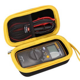 FBLFOBELI Hard Travel Carrying Case for FLUKE 101/for Aneng AN8008 Digital Multimeter, EVA Shockproof Protective Cover Storage Bag (Case Only)