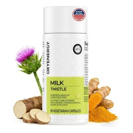 Oxyenergy Milk Thistle Cápsulas Detox Hígado Colon