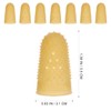 Healifty Rubber Fingers Tip Fingers Covers Rubber Finger Pads Grips