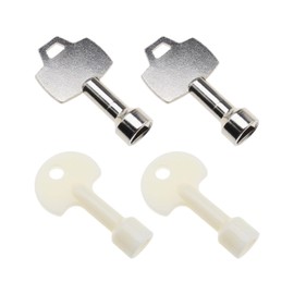 4 cubos de basura triangulares para llaves de metal, accesorios para llaves de basura de 70 l, longitud lateral triangular de 7 a 9 mm