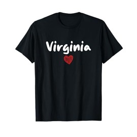 VIRGINIA - I Love Virginia - Classic T-Shirt