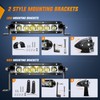 Nilight Led Pods Light Bar Super Slim 2Pcs 7 Inch