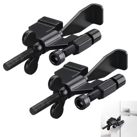 2-Pack Portable Door Lock - Heavy Duty Travel Security Lock for Home, Hotel, Apartment, Dorm Room - Door Stopper & Anti-Theft Lockdown Latch - Fits Most Standard Doors