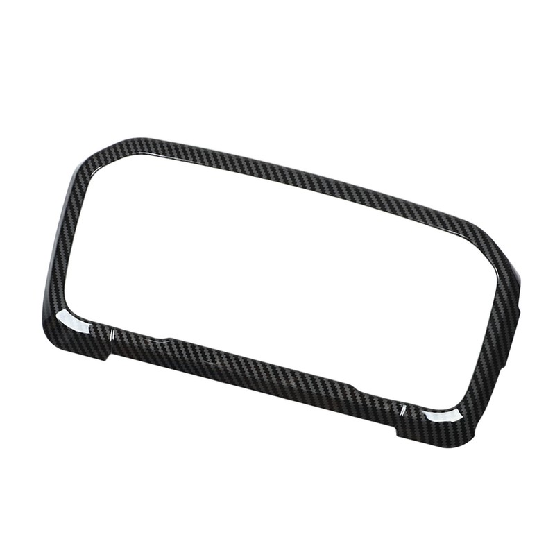 Dashboard Panel Decorative Trim Carbon Fiber Look Easy Clean Replacement