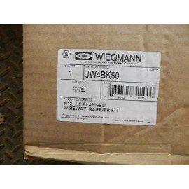 Wiegmann NEW IN BOX JW4BK60   NEMA 12 WIEGMANN 4 X 4 X 60 FLANGED WIREWAY BARRIER KIT
