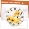 LALAFINA 2 Sets DIY Wall Clock Movement Kits Silent Mechanisms