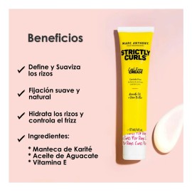 Ma 2 Pck Crema Para Peinar Rizos, Hidratación, Antifrizz