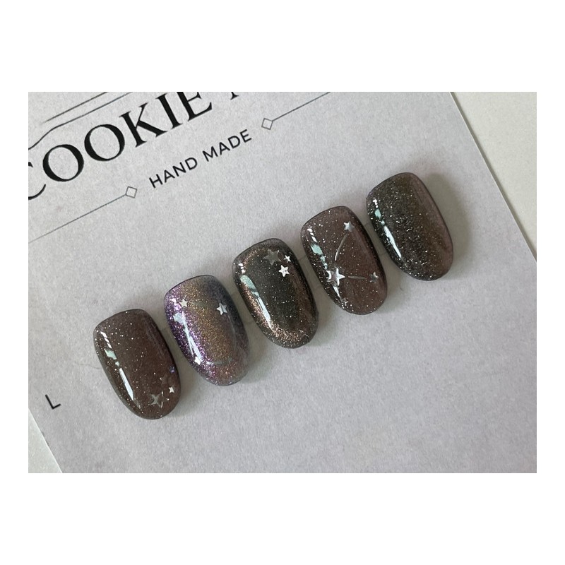 ⭐️ Kakao Starlight Shower [Aurora Starlight Magnet Nail] ⭐️ -