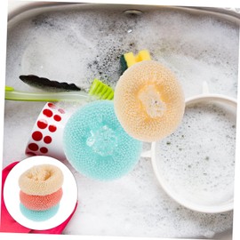 GLEAVI 10pcs Kitchen Dish Scrubbers Non Scratch Scrub Pads Pot Scrubbers for Dishes